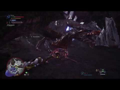 Defeating tempered Kushala Daora with weak armor - skills solo