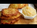 German Potato Pancakes Kartoffelpuffer Reibekuchen Homemade