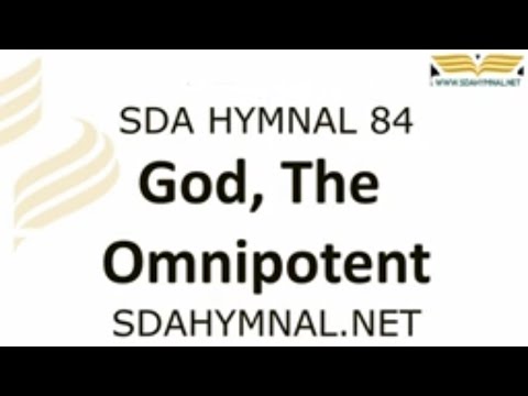 God The Omnipotent Hymn Instrumental With Lyrics | SDA HYMNAL 84