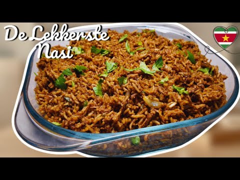 How to Make Surinamese NASI with Chicken Breast – SUPER DELICIOUS 🍚🔥