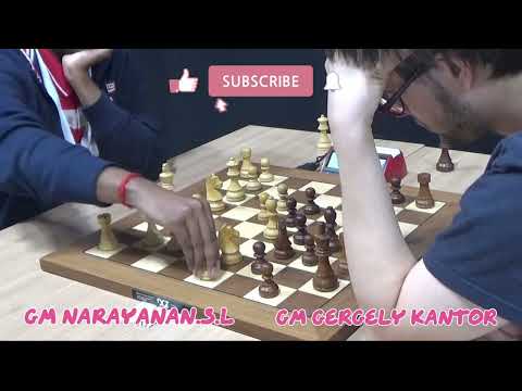 #chess | GM Narayanan S L - GM Gergely Kantor | #youtubevideos #blitzchess