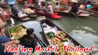 preview picture of video 'Floating Market Thailand I Damnoen Saduak Ratchaburi,'