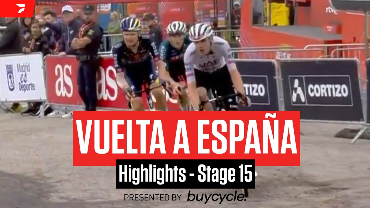 Vuelta a España 2024 Stage 15 Highlights