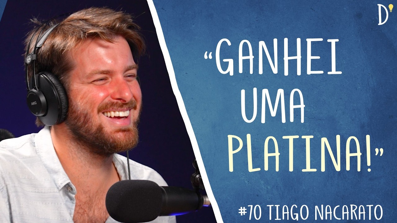 #70 TIAGO NACARATO - Bossa Nova, The Voice, Música, Brasil, Concertos, Vulgarização da Música