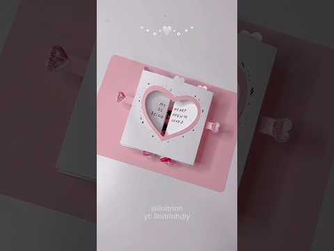 Open Heart - Pop Up Card - Cute Gift Card Idea