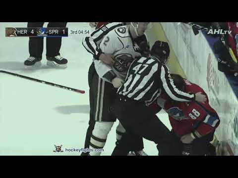 Tyler Lewington vs Jamie McGinn Feb 6, 2019