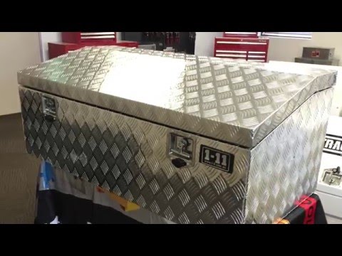 Aluminium Truck Box 1-11 Low Profile Type - Perfect Ute Tool Box
