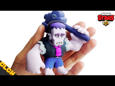 Making Brawl Stars FRANK - Clay Tutorial 🔨(Clay art)