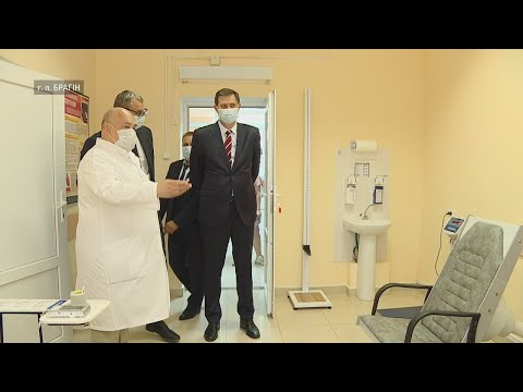 Першы намеснік Кіраўніка Адміністрацыі Прэзідэнта Рэспублікі Беларусь Максім Рыжанкоў наведаў Брагін видео