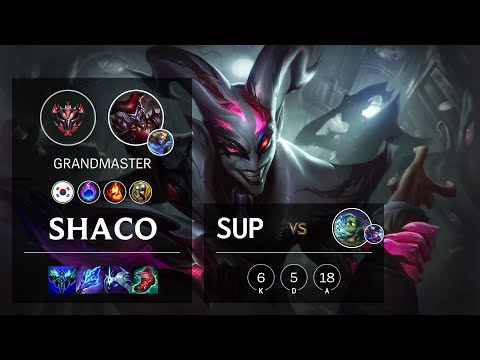 Shaco Support vs Amumu - KR Grandmaster Patch 11.17