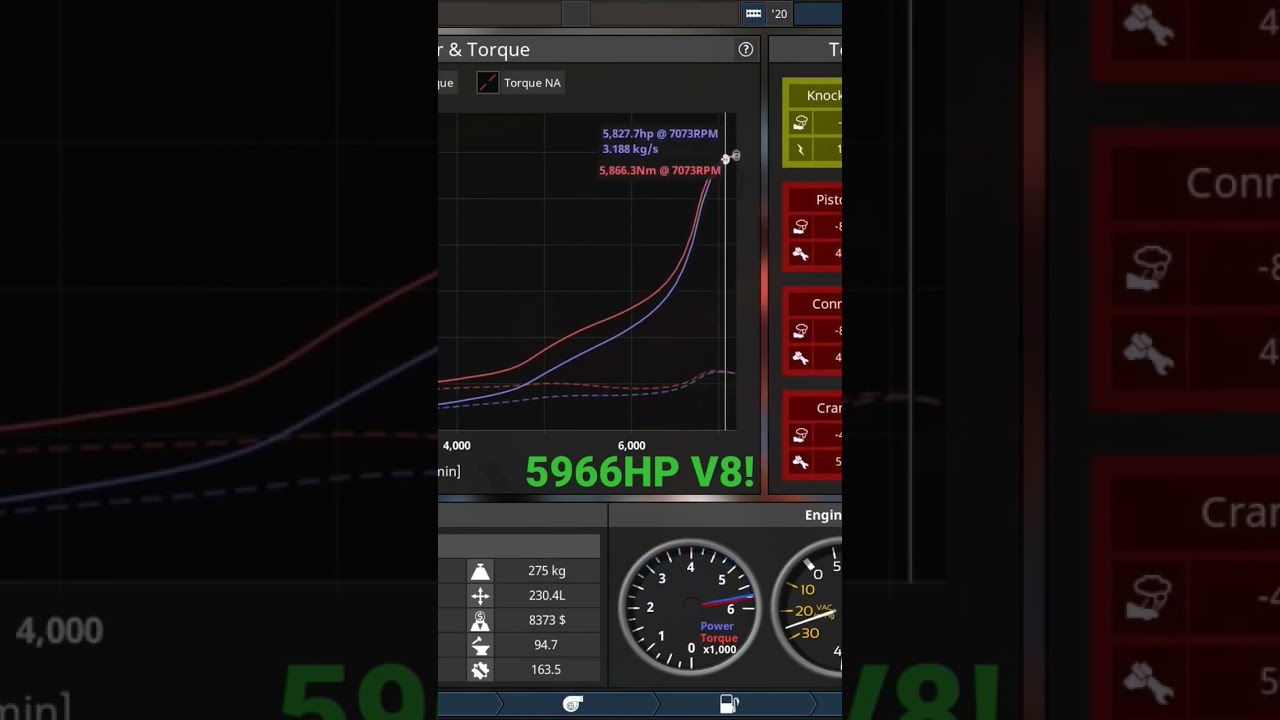 This Engine should not exist... Automation World Record V8 5966.3hp [Outdated from 4.1]