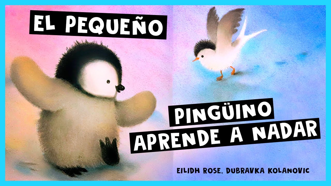 El Pingüino Aprende a Nadar | Cuentos Cortos para Dormir Niños en Español