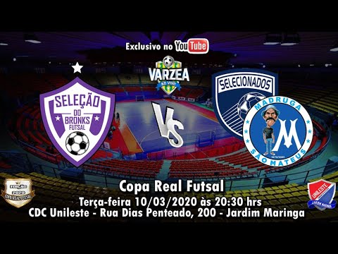 Seleção do Bronks FS x Madruga FS/Selecionados - Copa Real Futsal 2020