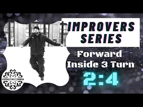 Forward Inside 3 Turn | Improvers Learn to Ice Skate Series