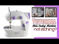 MINI SEWING MACHINE, NOT STITCHING? HOW TO FIX. EASY TUTORIAL 2021 (Philippines) | Joyann