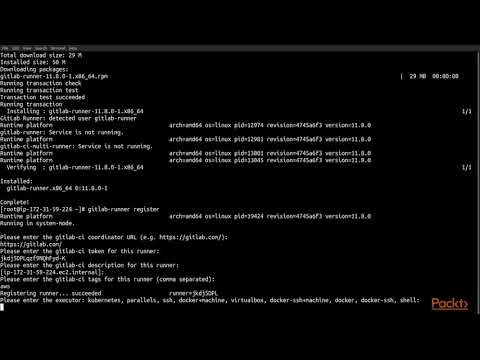 Hands On Auto DevOps with GitLab CI Launching Dedicated Runners | packtpub com