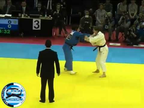 Judo Grand Prix Dusseldorf 2013 Bronze -63kg DREXLER Hilde (AUT) - GERBI Yarden (ISR)