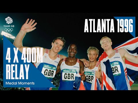 Men's 4x400m Relay Silver | Atlanta 1996 Medal Moments