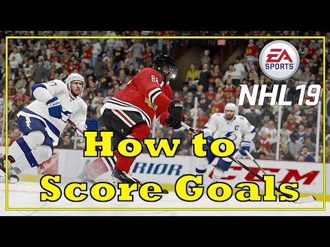 NHL 19 How to Score Goals German | NHL 19 Easy Tore schiessen Deutsch