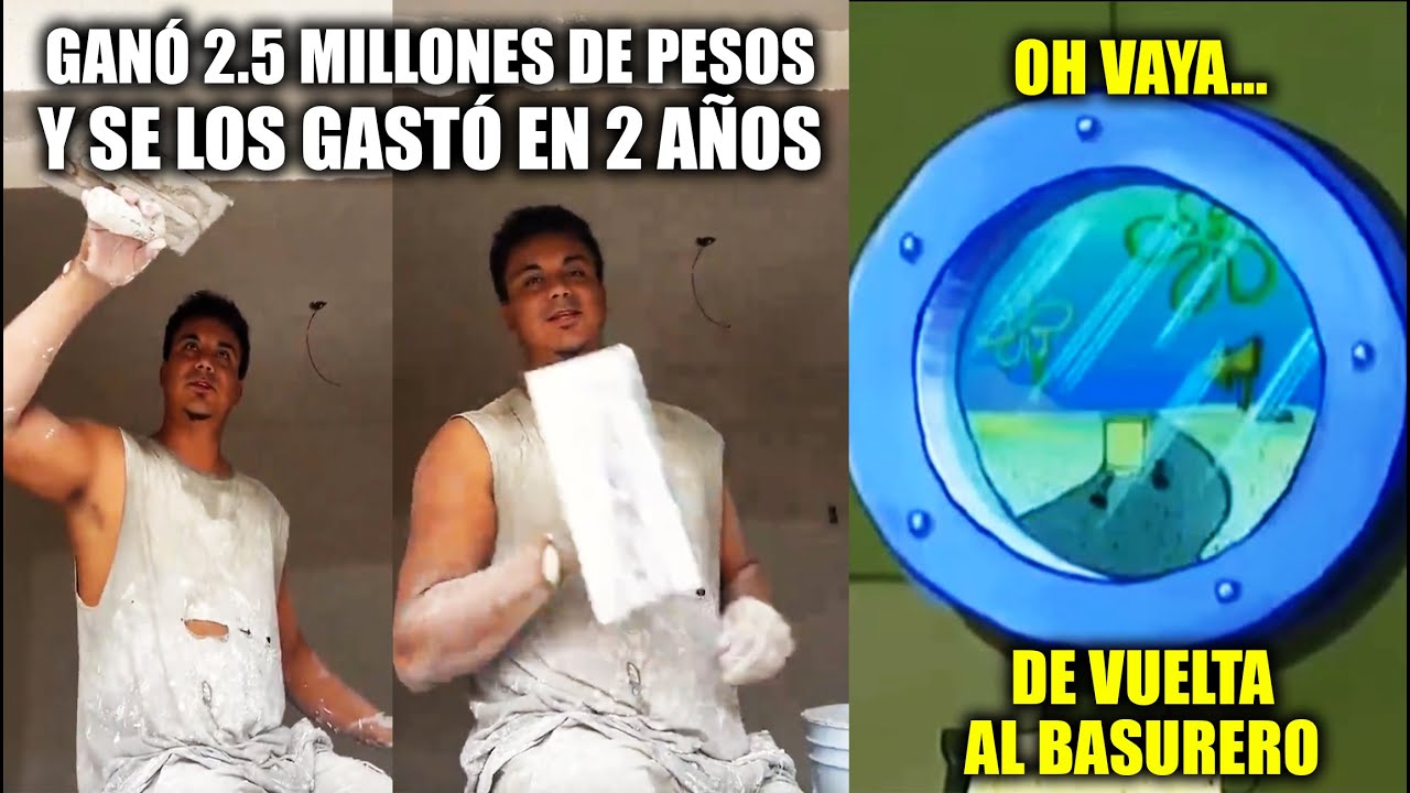 SE PASÓ de VE... Mexicano GANA LA LOTERÍA y se LO GASTA TODO en menos de 2 AÑOS