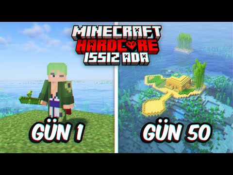 Minecraft'ın En ISSIZ Adasında 100 Gün Hayatta Kaldım!