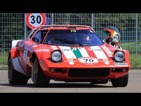 Lancia Startos HF (829) LOUD Sound on track and Race Action