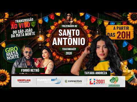 Tayara Andreza - Forró Retrô - Janício  - Trezenário de Tracunhaém - São João da Mata Nor