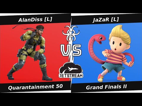 Quarantainment 50 Grand Finals II - AlanDiss [L] (Snake) Vs. JaZaR [L] (Lucas) Smash Ultimate - SSBU