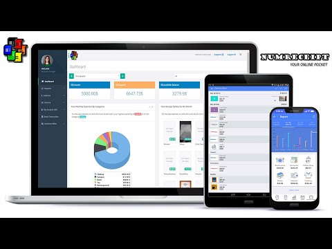 NumReceipt - Receipt Scanner / Expense Manager Video