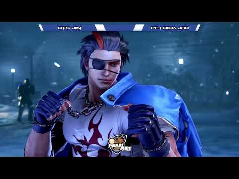 BTS JIN (Hwoarang) vs PF Dick Jab (Paul) - Pools - Winners Quarter Final - Pearl Fist Tournament 2