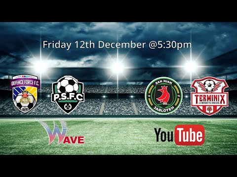 TTPFL MATCH DAY 8 -DEFENCE FORCE v PRISONS  & JABLOTEH v RANGERS