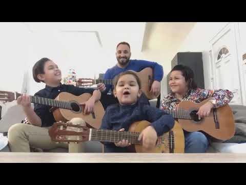 A beautiful family sings the best Gipsy King clips 2021
