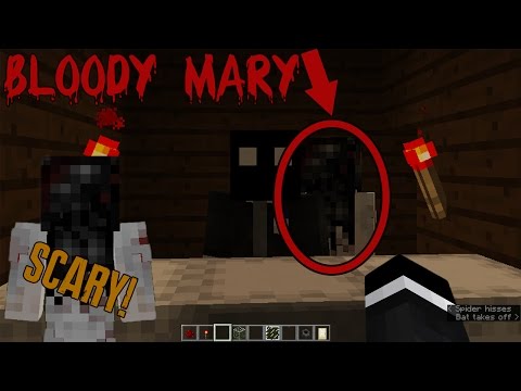 Do NOT Try The BLOODY MARY Challenge In Minecraft (SCARY)