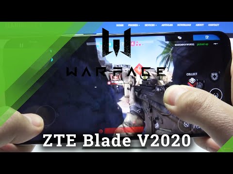ZTE Blade V2020 - Warface FPS Shooter TEST