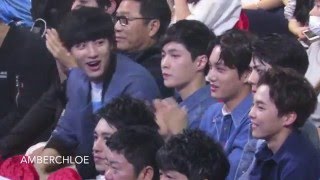 20160409 Top Chinese Music Awards_EXO Chenyu Hua Stage Reaction