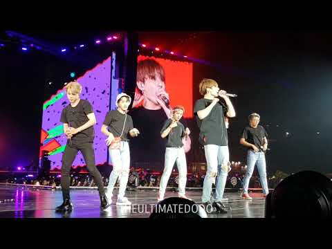 181006 Anpanman @ BTS 방탄소년단 Love Yourself Tour in Citi Field NYC Fancam 직캠