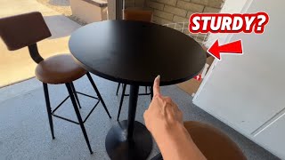 This Bar Table Is a Game Changer for Home Entertaining! #table #bartab