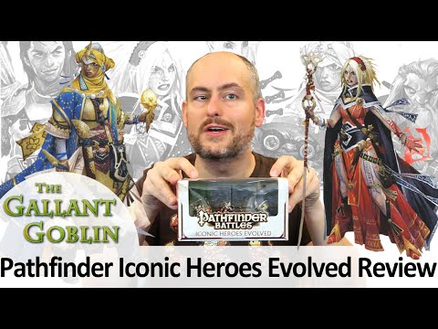 Iconic Heroes Evolved Review - Pathfinder Battles Miniatures