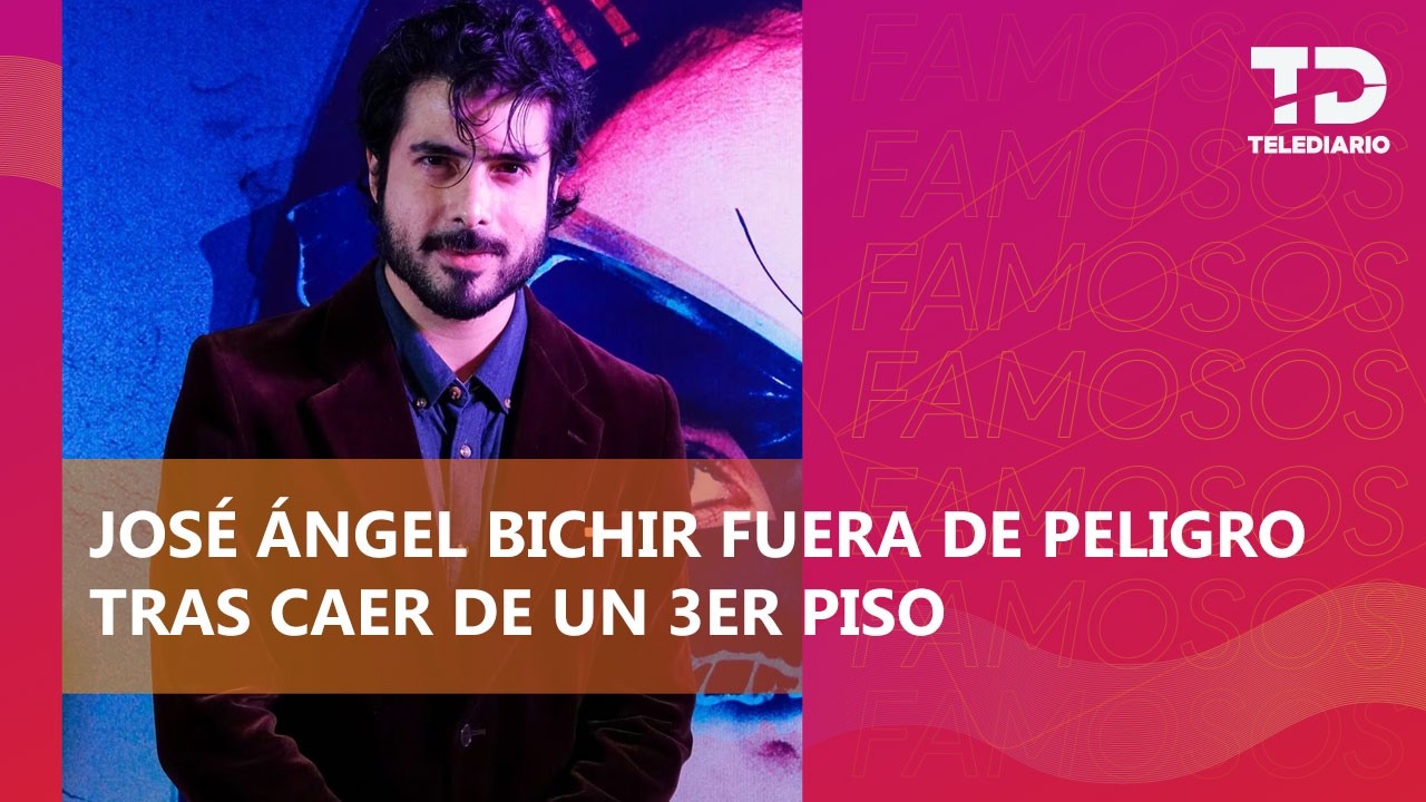 José Ángel Bichir fue hospitalizado de emergencia tras caer de un 3er piso
