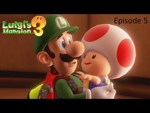 Luigi's Mansion 3 - Episode 5 - Saving Toad! Amadeus Wolfgeist Boss! 4F The Great Stage!