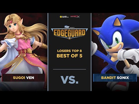 VEN vs SONIX - EDGEGUARD | Ultimate Singles LOSERS TOP 8 | Zelda vs Sonic