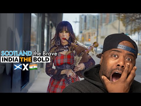 Scotland the Brave India the Bold Bagpipes Official Music Video  - The Snake Charmer ft Poczy