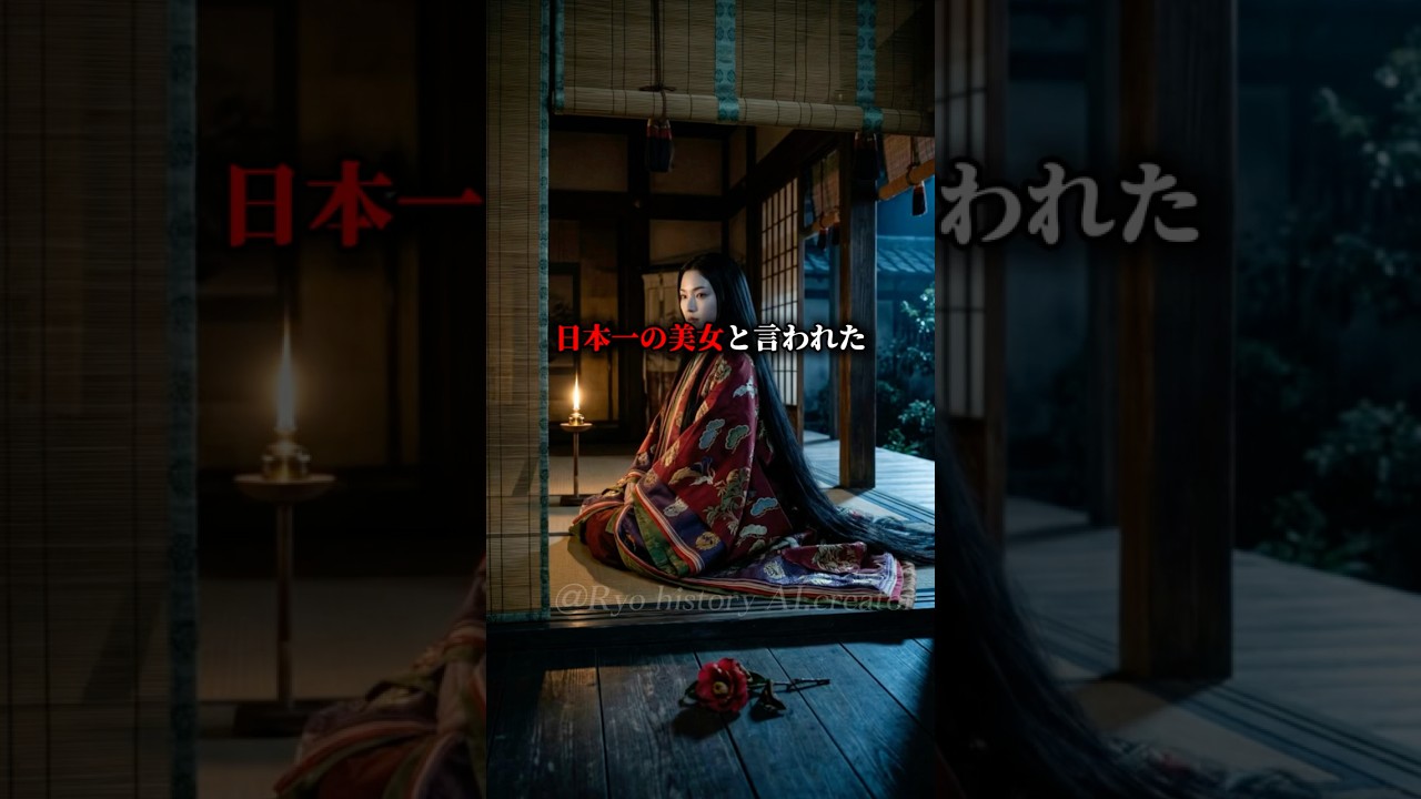 日本一の美女と言われて「小野小町」の悲惨な最期　#歴史 #aiart #history #日本史 #雑学 #film