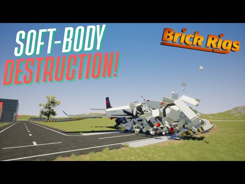 SOFT-BODY DESTRUCTION! - Brick Rigs Review