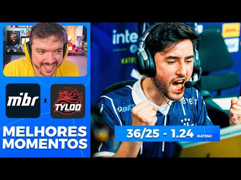 MIBR vs TYLOO - MELHORES MOMENTOS - ESL PRO LEAGUE SEASON 21 - STAGE 1