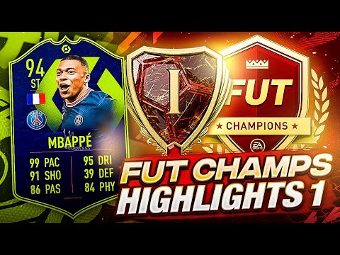 RANK 1 FUT CHAMPS HIGHLIGHTS w/ POTM MBAPPE & PRIME R9 - PART 1