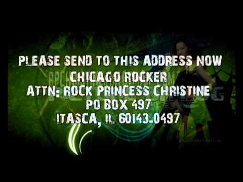 Rock Princess Christine- The Rock Promotional Queen