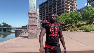 Sioux Falls-area high school football players take part in Argus Leader football media day