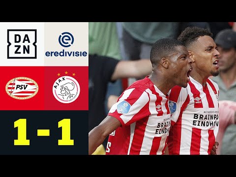 Malen trifft erneut! PSV und Ajax im Gleichschritt: PSV - Ajax 1:1| Eredivisie | DAZN Highlights