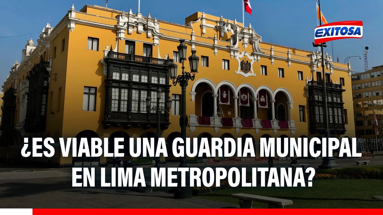 🔴🔵 Alcalde de Lima propone crear GUARDIA MUNICIPAL: ¿Es viable o no aplicarla en la capital?